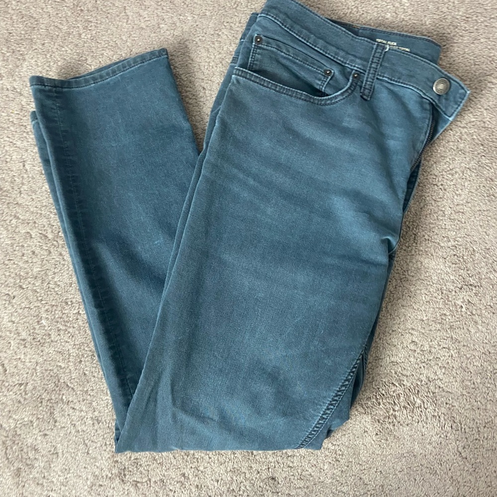 Mens pants size 38X32 Goodfellow & CO gray total flex slim